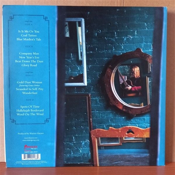 WARREN HAYNES FEATURING RAILROAD EARTH – ASHES & DUST (2015) - 2LP 180G 2.EL PLAK