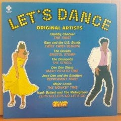 LET'S DANCE - CHUBBY CHECKER, THE DOVELLS... - LP 2.EL PLAK