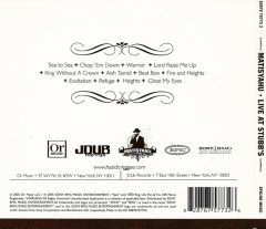 MATISYAHU - LIVE AT STUBB'S (2005) - CD DIGIPACK REGGEA DUB 2.EL