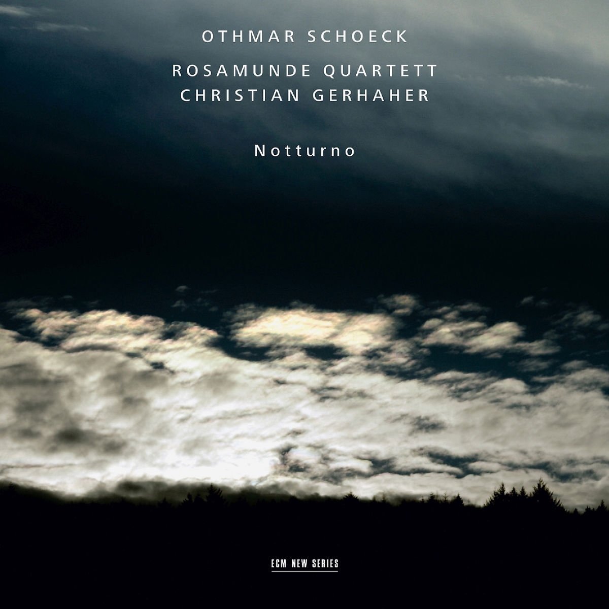 OTHMAR SCHOECK - NOTTURNO (2009) ROSAMUNDE QUARTET CD ECM NEW SERIES SIFIR