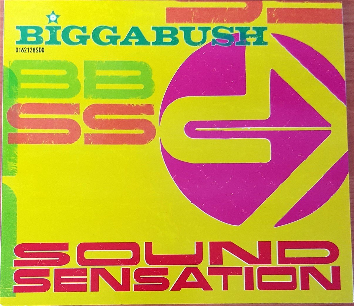 BIGGABUSH - SOUND SENSATION (2005) STEREO DELUXE REC. CD REGGAE DUB 2.EL