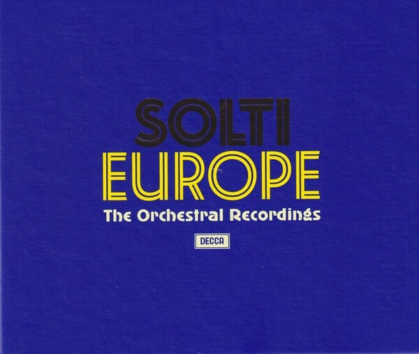 GEORG SOLTI – SOLTI / EUROPE - THE ORCHESTRAL RECORDINGS (2023) - 44CD+2DVD LIMITED EDITION BOX SET AMBALAJINDA SIFIR