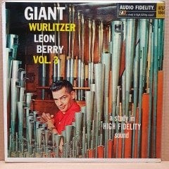 LEON BERRY - GIANT WURLITZER PIPE ORGAN VOL.3 (1958) - LP 2.EL PLAK
