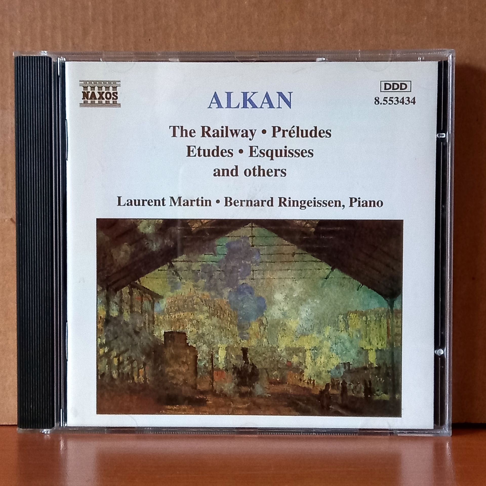 ALKAN: THE RAILWAY · PRÉLUDES · ETUDES · ESQUISSES AND OTHERS /LAURENT MARTIN · BERNARD RINGEISSEN (1995) - CD 2.EL