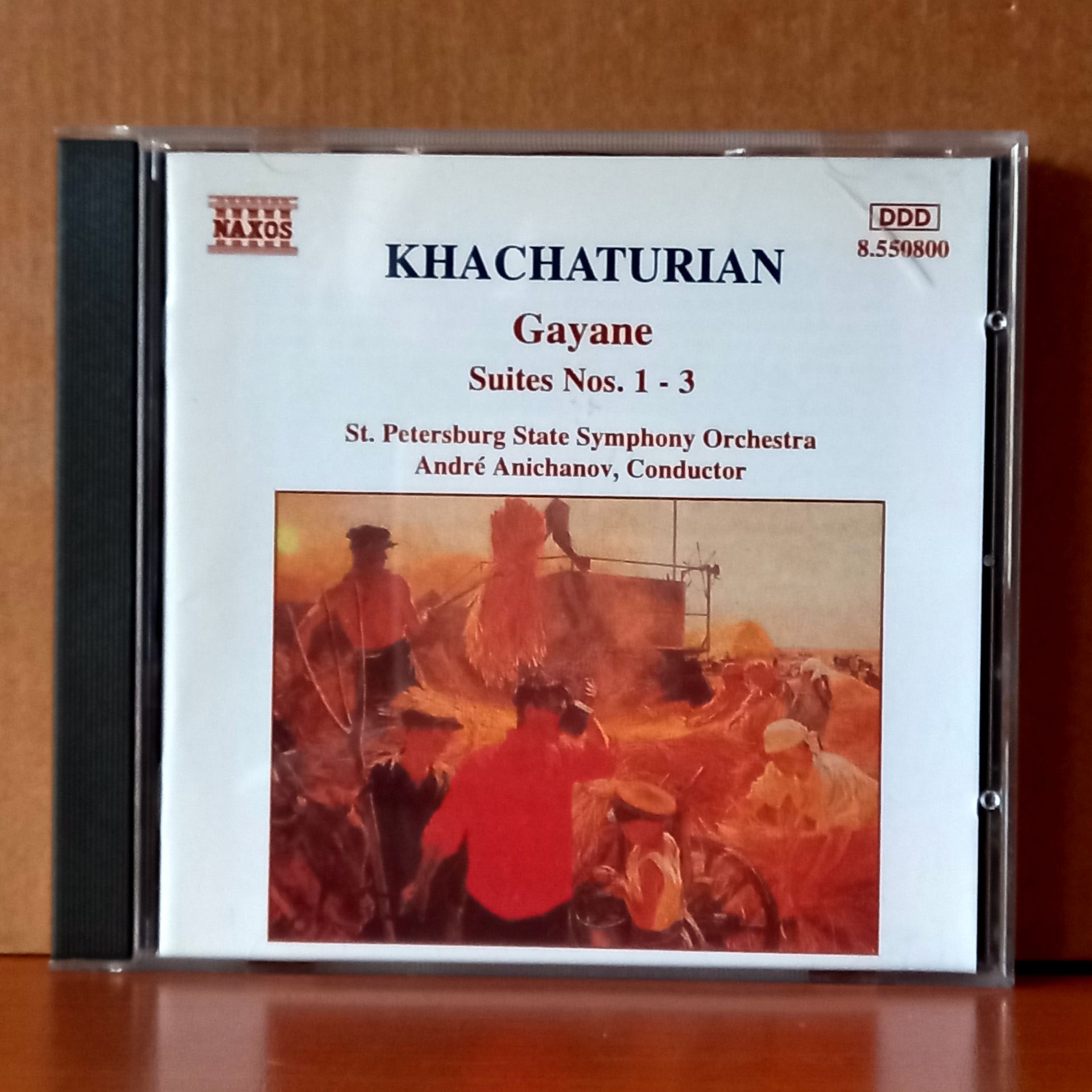 KHATCHATURIAN: GAYANE SUITES NOS. 1 - 3 / ST. PETERSBURG STATE SYMPHONY ORCHESTRA, ANDRE ANICHANOV (1994) - CD 2.EL