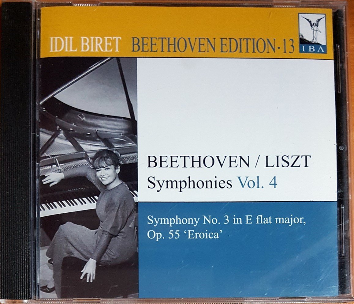 BEETHOVEN EDITION 13 / İDİL BİRET / BEETHOVEN LISZT SYMPHONIES VOL. 4 / SYMPHONY NO. 3 (2008) IBA CD 2.EL