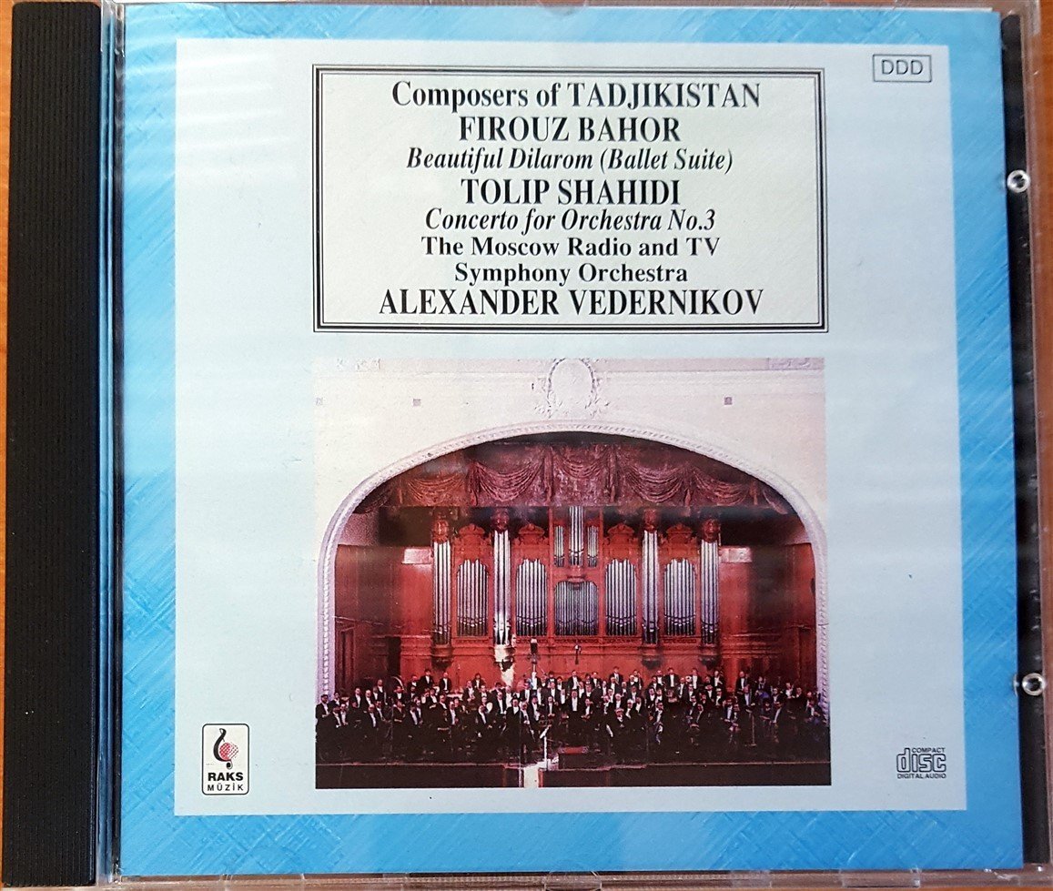 COMPOSERS OF TADJIKISTAN / FIROUZ BAHOR TOLIP SHAHIDI ALEXANDER VEDERNIKOV (1994) CD 2.EL