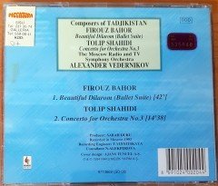 COMPOSERS OF TADJIKISTAN / FIROUZ BAHOR TOLIP SHAHIDI ALEXANDER VEDERNIKOV (1994) CD 2.EL