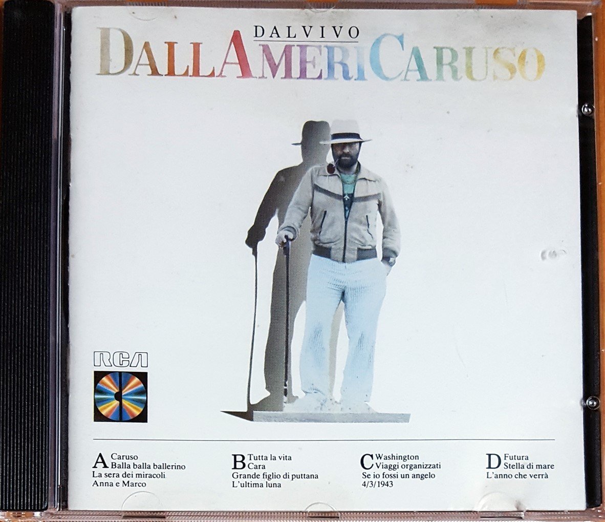 LUCIO DALLA - DALLAMERICARUSO (1986) RCA CD 2.EL