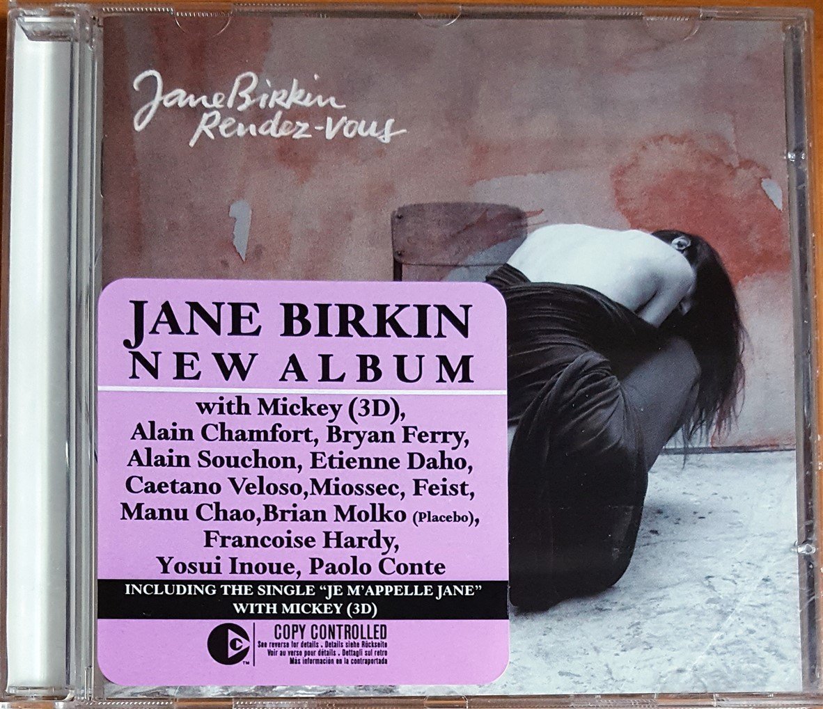 JANE BIRKIN - RENDEZ-VOUS / FEAT. BRYAN FERRY, FEIST, BRIAN MOLKO, FRANCOISE HARDY, PAOLO CONTE (2004) CAPITOL RECORDS CD 2.EL