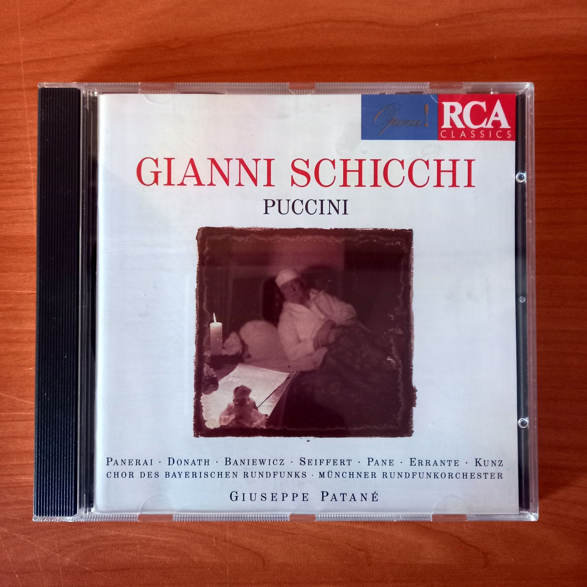 GIANNI SCHICCHI / PUCCINI / PANERAI, MÜNCHNER RUNDFUNKORCHESTER, GIUSEPPE PATANE (1995) - CD 2.EL