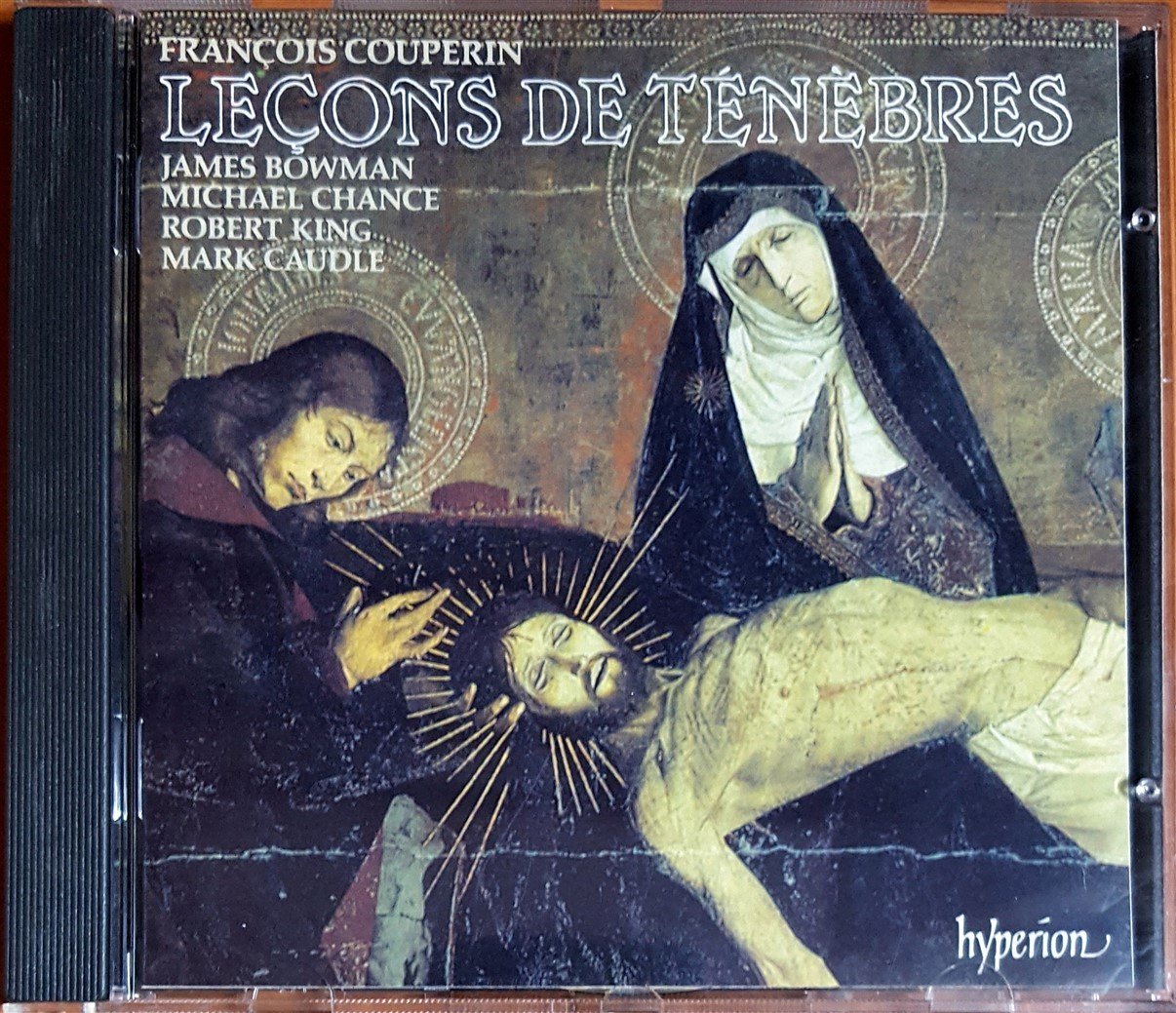 FRANCOIS COUPERIN - LECONS DE TENEBRES / JAMES BOWMAN, MICHAEL CHANCE, ROBERT KING, MARK CAUDLE (1991) HYPERION CD 2.EL