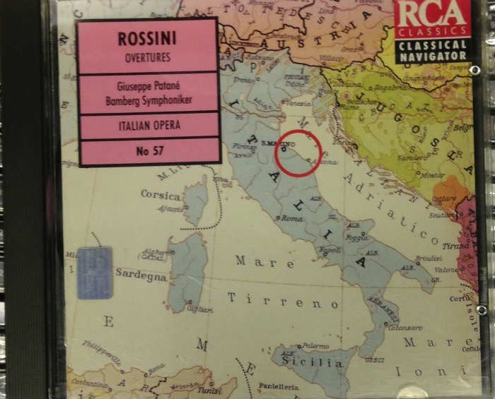 ROSSINI OVERTURES PATANE 2.EL