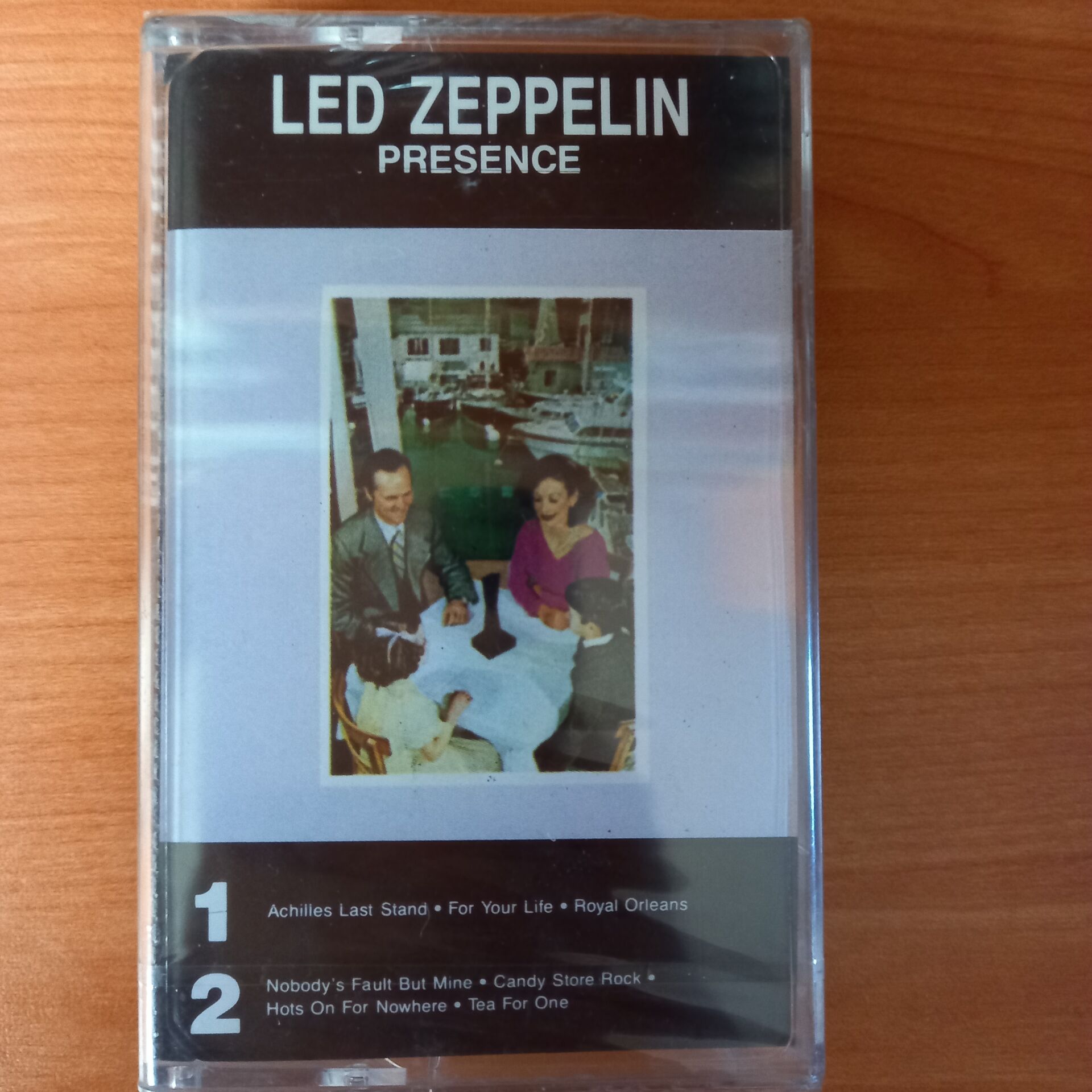 LED ZEPPELIN - PRESENCE (1991) - KASET SIFIR