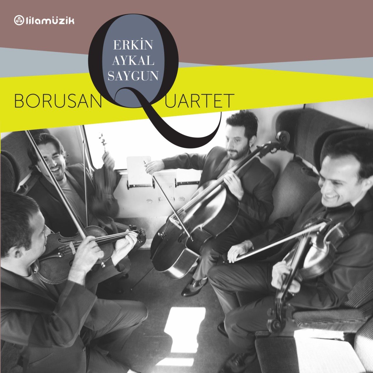 ERKİN AYKAL SAYGUN / BORUSAN QUARTET (2014) - CD SIFIR