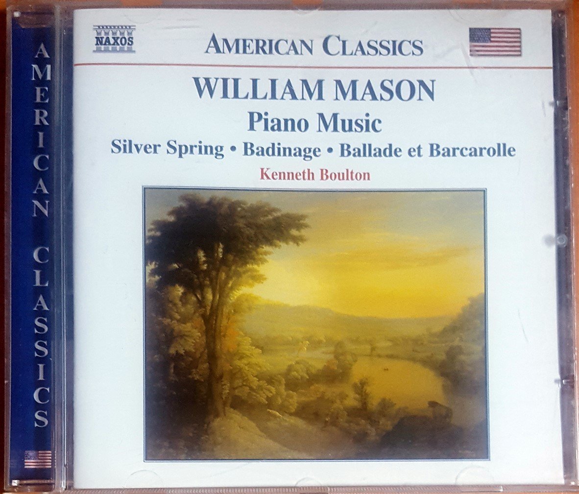 WILLIAM MASON - PIANO MUSIC / KENNETH BOULTON (2002) NAXOS AMERICAN CLASSICS CD 2.EL