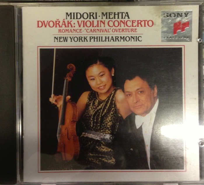 DVORAK VIOLIN CONCERTO - ZUBIN MEHTA MIDORI GOSHIMA - CD 2.EL