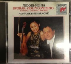 DVORAK VIOLIN CONCERTO - ZUBIN MEHTA MIDORI GOSHIMA - CD 2.EL