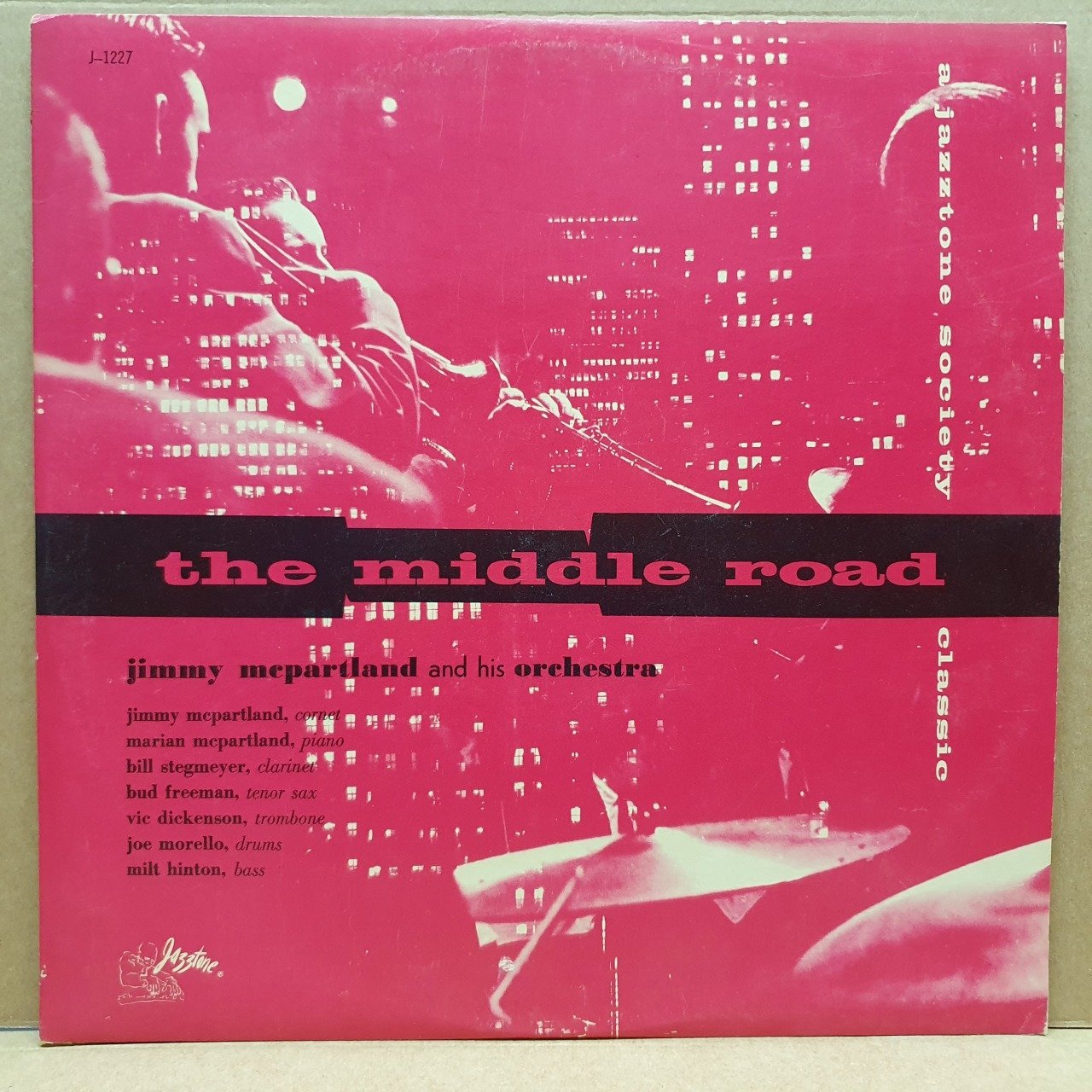 JIMMY MCPARTLAND AND HIS ORCHESTRA - THE MIDDLE ROAD (1956) - LP 2.EL PLAK