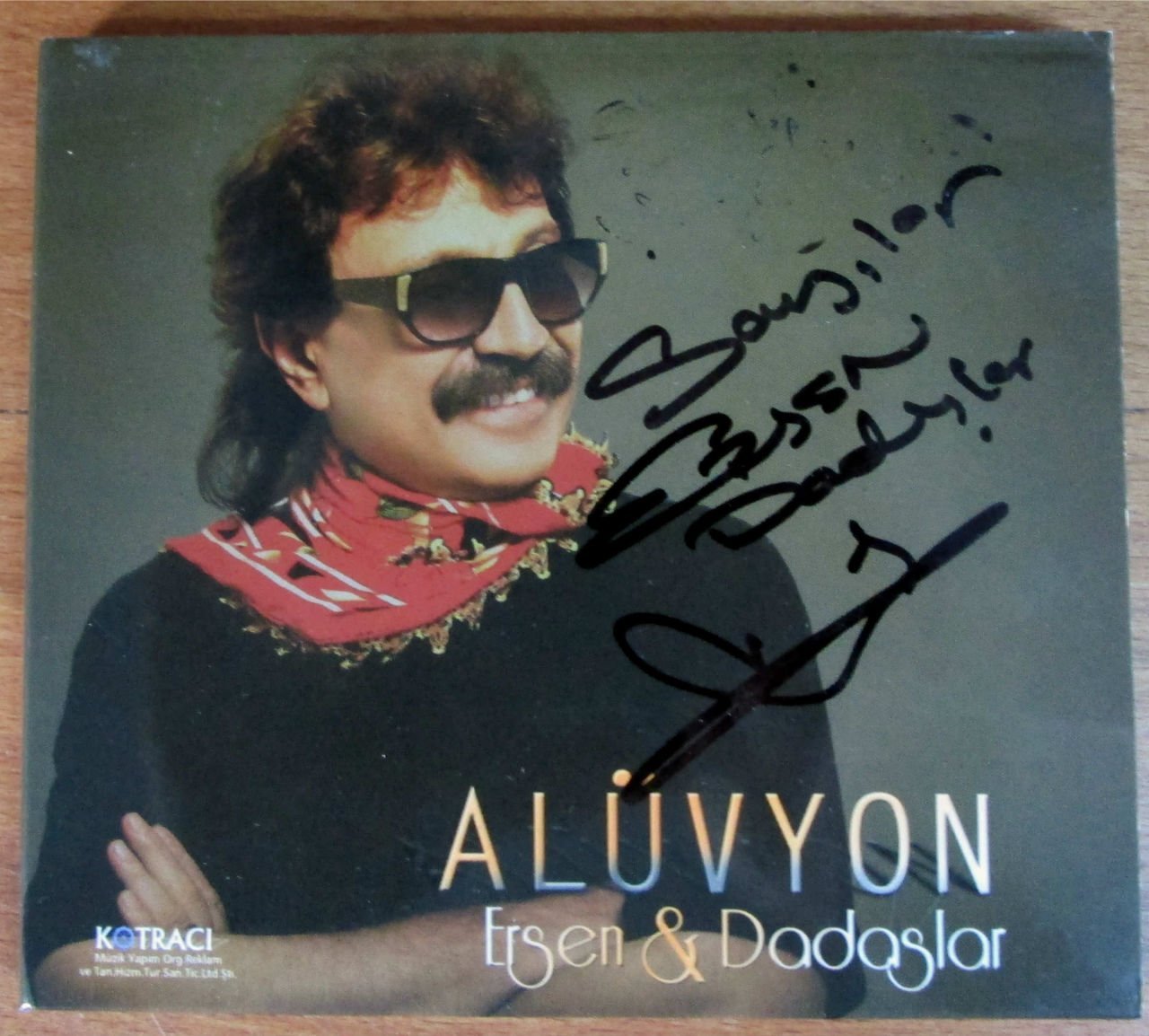 ERSEN VE DADAŞLAR - ALÜVYON  (İMZALI) CD 2.EL