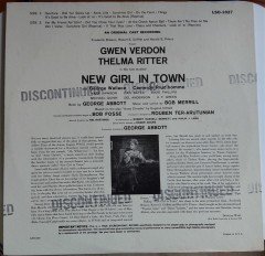 NEW GIRL IN TOWN GWEN VERDON ORIGINAL CAST RECORDING - 2.EL PLAK