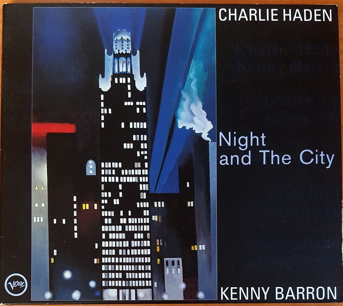 CHARLIE HADEN / KENNY BARON - NIGHT AND THE CITY (1998) VERVE CD 2.EL