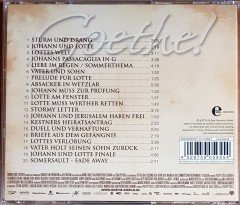 GOETHE! SOUNDTRACK / INGO LUDWIG FRENZEL, MARCO MEISTER (2010) EDEL CD 2.EL