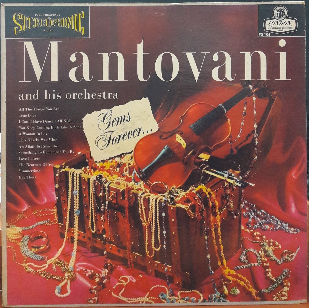MANTOVANI - GEMS FOREVER... - PLAK 2.EL