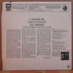LIZA MINNELLI - IT AMAZES ME - PLAK 2.EL