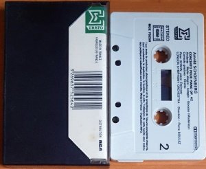 SCHOENBERG / CONCERTOS / P. AMOYAL, P. SERKIN, P. BOULEZ - KASET MADE IN FRANCE 2.EL