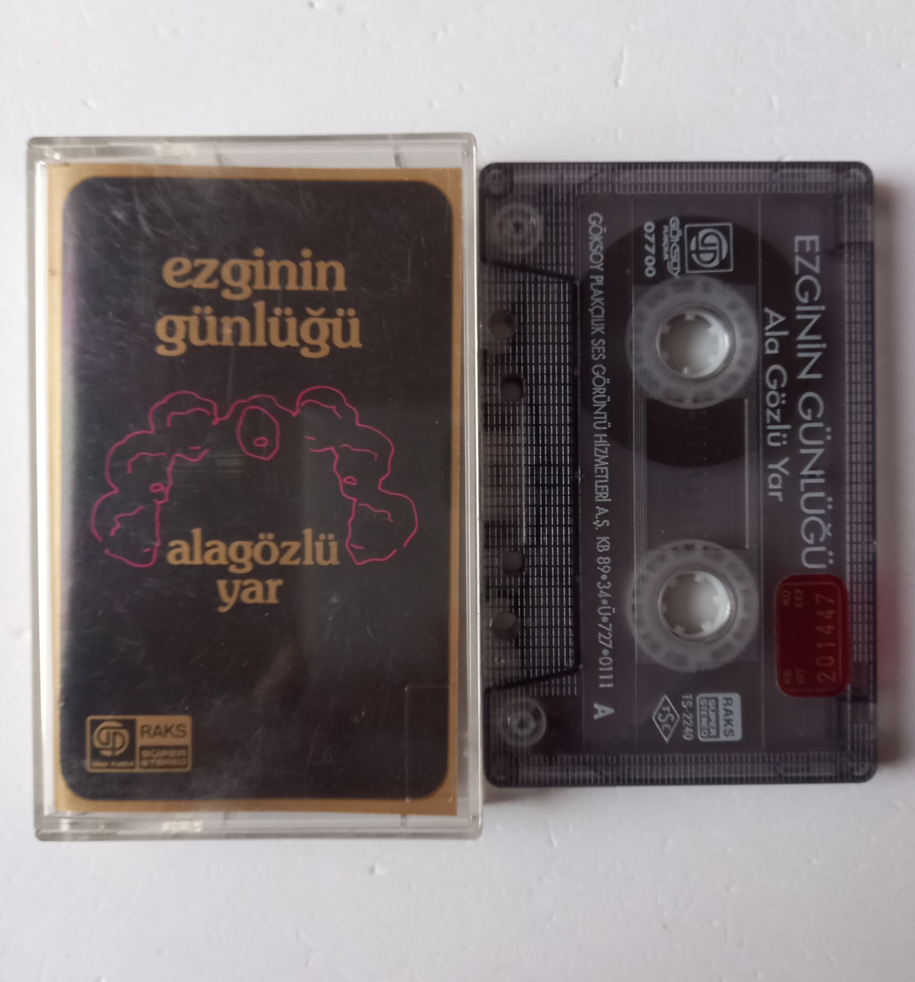 EZGİNİN GÜNLÜĞÜ – ALAGÖZLÜ YAR - KASET 2.EL