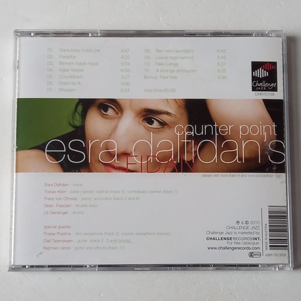 ESRA DALFIDAN\'S FIDAN – COUNTER POINT (2010) - CD 2.EL
