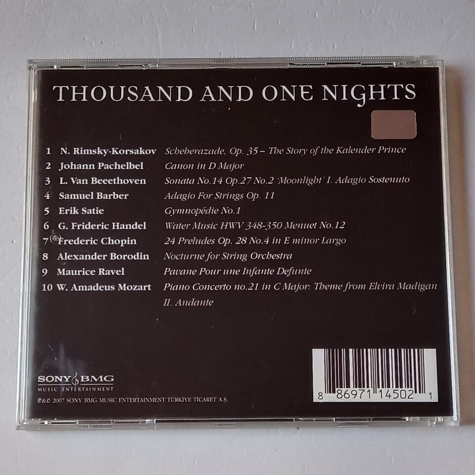 THOUSAND AND ONE NIGHTS: TALES FROM SCHEHERAZADE (2007) - CD 2.EL