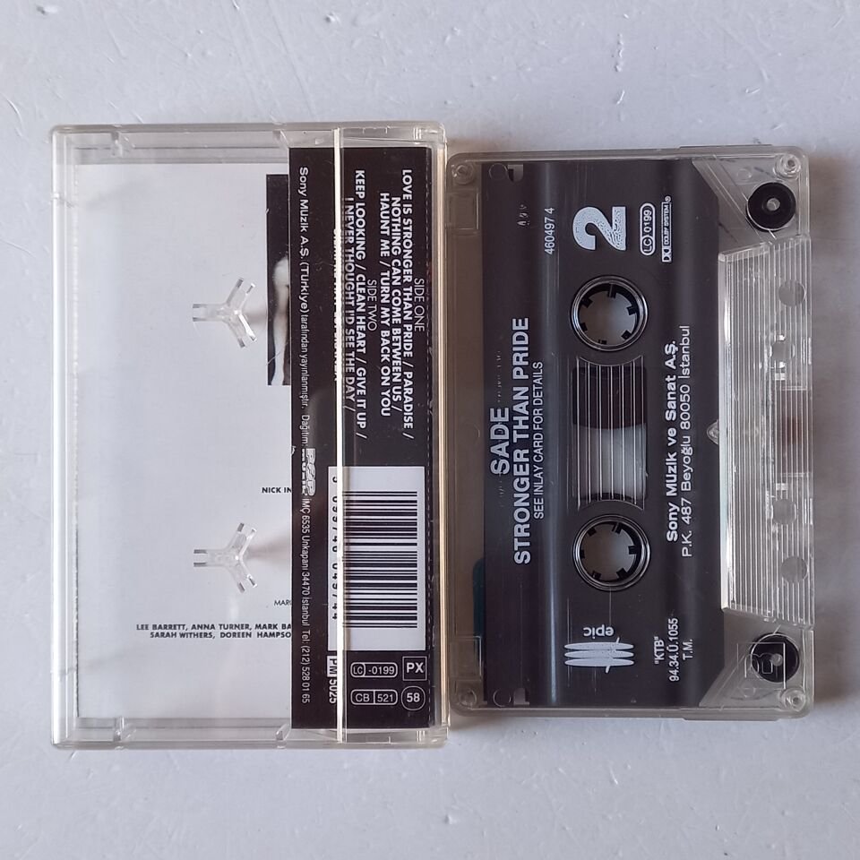 SADE - STRONGER THAN PRIDE (1994) - KASET 2.EL