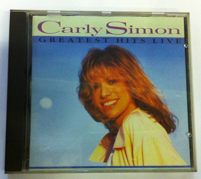 CARLY SIMON - GREATEST HITS LIVE (1988) - CD 2.EL