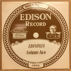 EDISON RECORD EDISONIA VOLUME TWO 1913-1921 2.EL PLAK