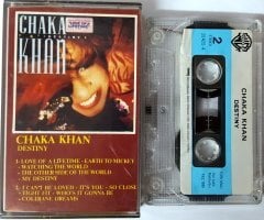 CHAKA KHAN - DESTINY (1986) MMY CASSETTE MADE IN TURKEY ''USED''
