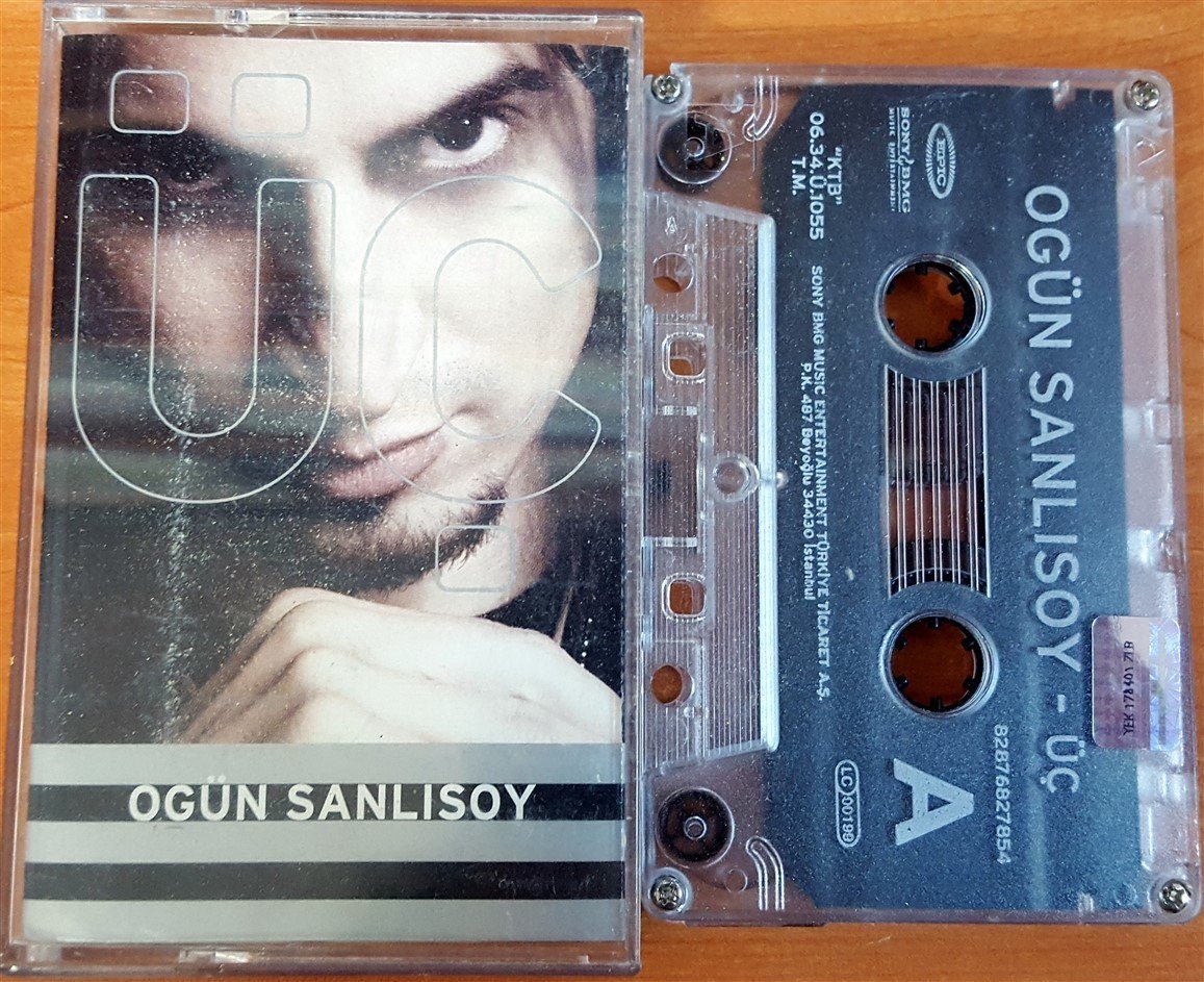 ÖGÜN SANLISOY - ÜÇ KASET 2.EL