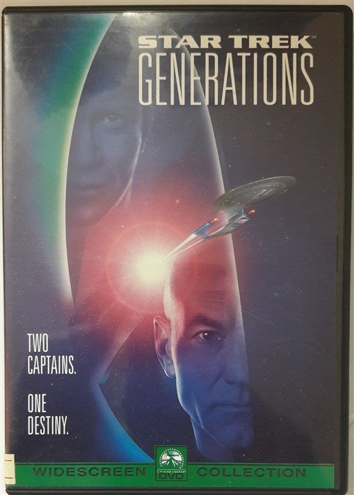 STAR TREK GENERATIONS - PATRICK STEWART - DAVID CARSON - DVD 2.EL