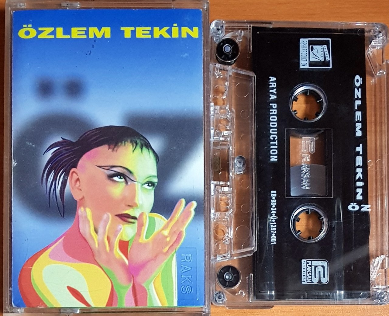 ÖZLEM TEKİN - ÖZ (1998) ARYA PRODUCTION KASET 2.EL
