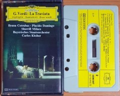 VERDI: LA TRAVIATA HIGHLIGHTS / CARLOS KLEIBER (1977) - KASET MADE IN WEST GERMANY / DEUTSCHE GRAMMOPHON 2.EL