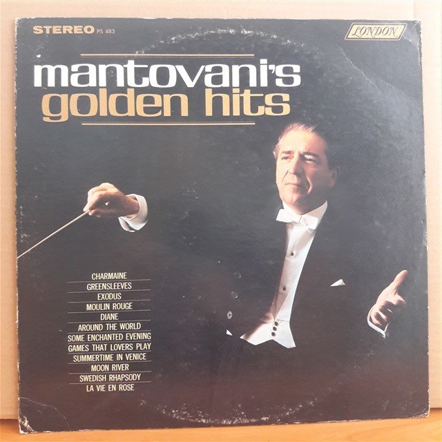 MANTOVANI - GOLDEN HITS - LP 2.EL PLAK