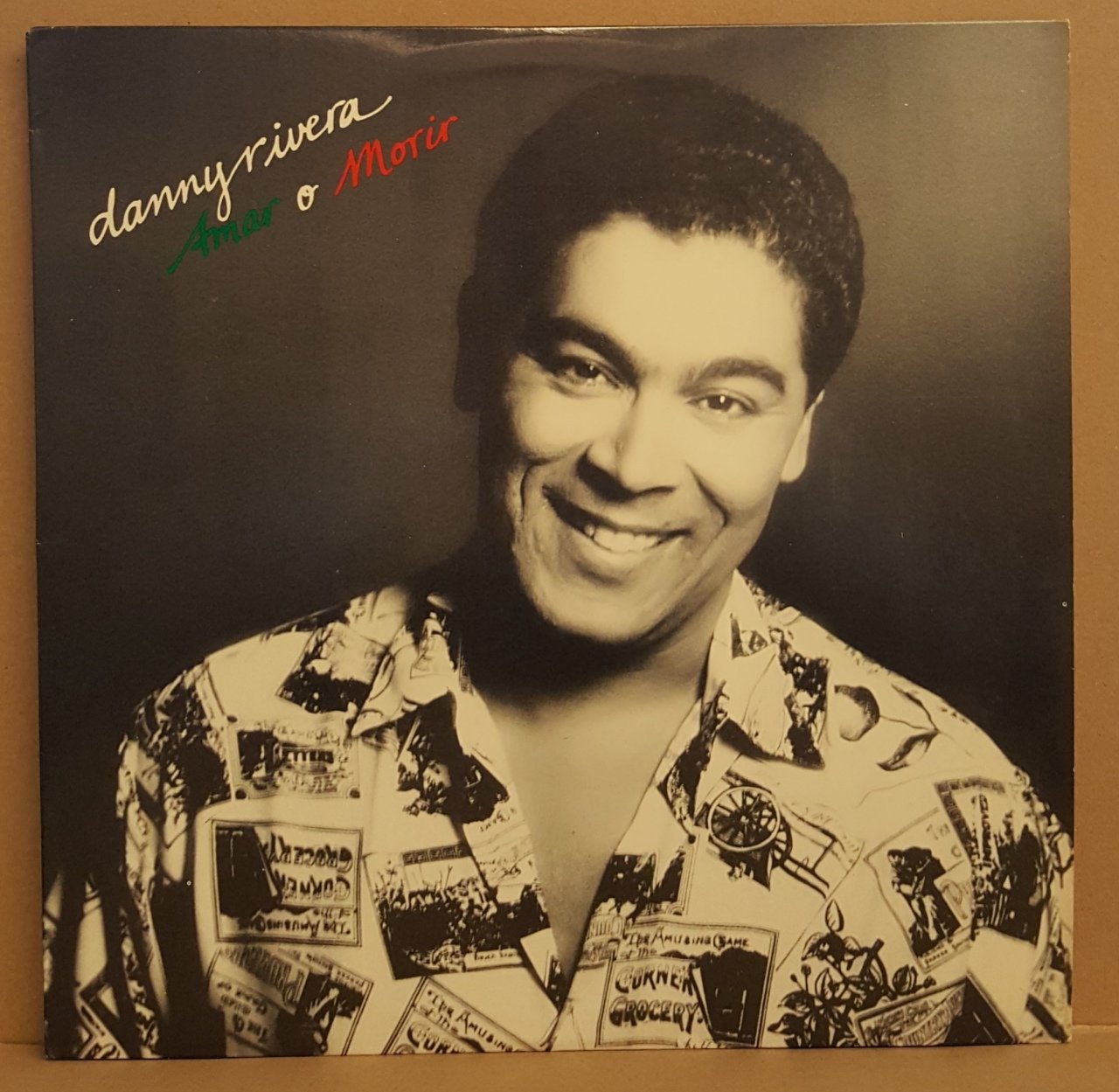 DANNY RIVERA - AMAR O MORIR (1987) - LP LATIN POP ROCK 2.EL PLAK