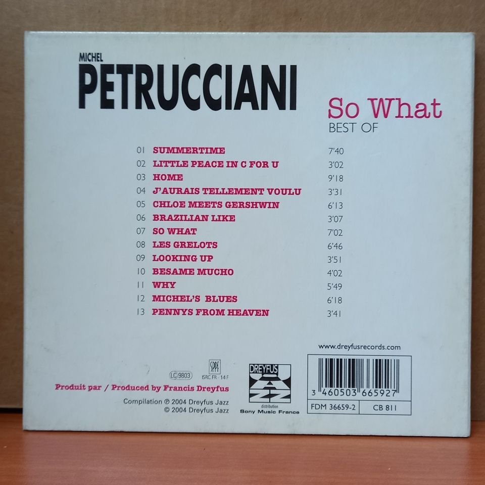 MICHEL PETRUCCIANI – SO WHAT / BEST OF (2004) - CD 2.EL
