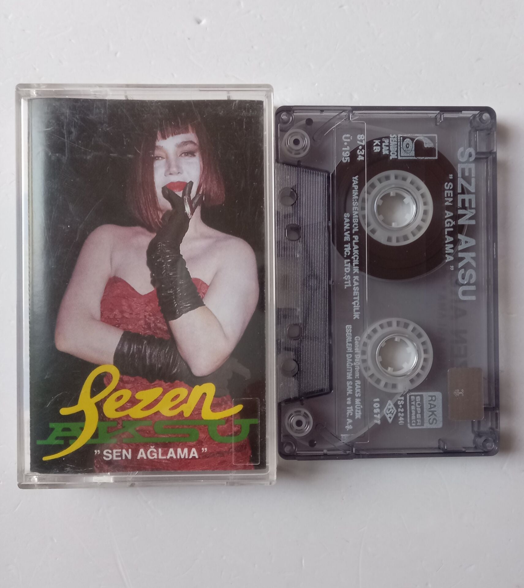 SEZEN AKSU - SEN AĞLAMA - KASET 2.EL