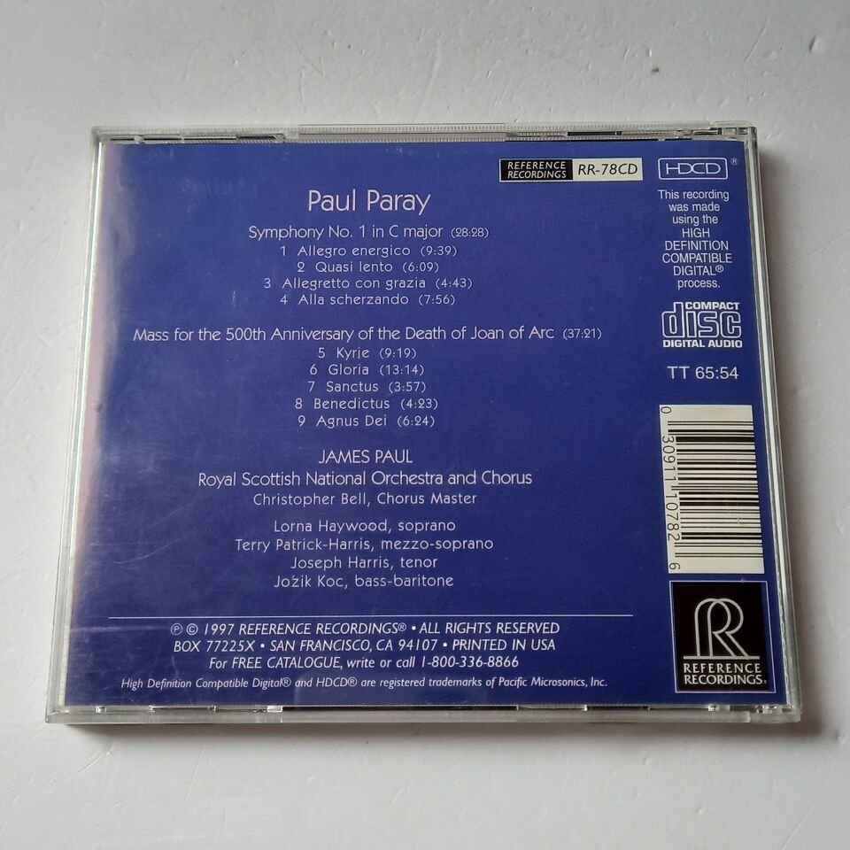 PAUL PARAY - JOAN OF ARC MASS