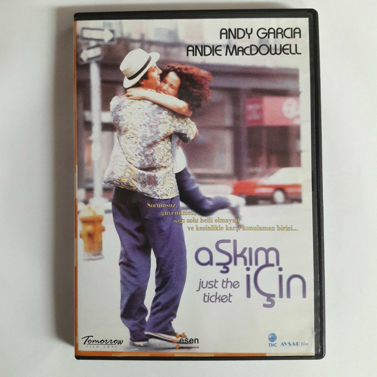 AŞKIM İÇİN JUST THE TICKET ANDIE GARCIA DVD 2.EL