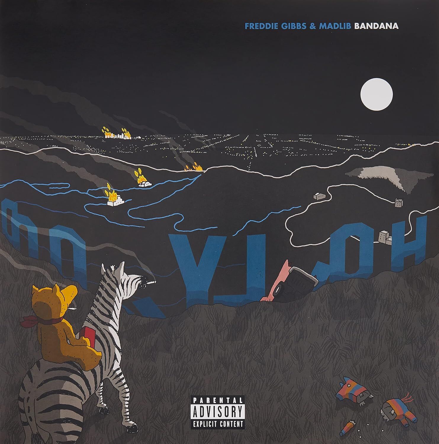 FREDDIE GIBBS & MADLIB - BANDANA (2019) - LP HALFSPEED MASTERING SIFIR PLAK