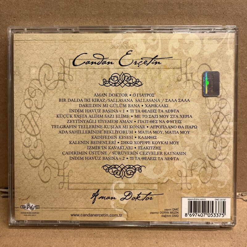 CANDAN ERÇETİN - AMAN DOKTOR (2005) - CD 2.EL