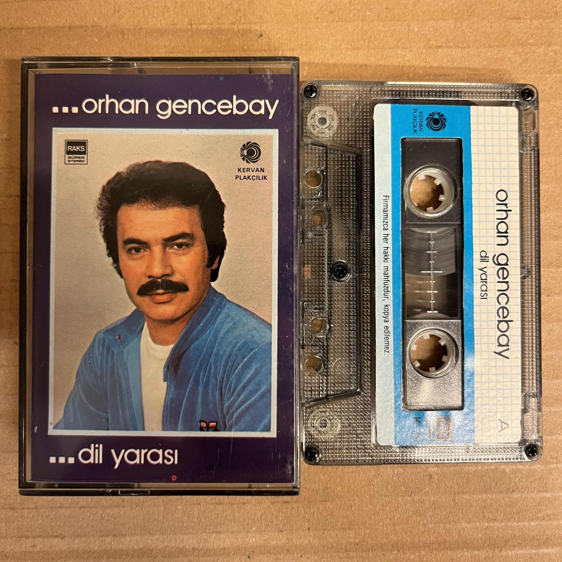 ORHAN GENCEBAY - DİL YARASI (1984) - KASET 2.EL